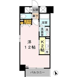 大江橋駅 徒歩6分 4階の物件間取画像